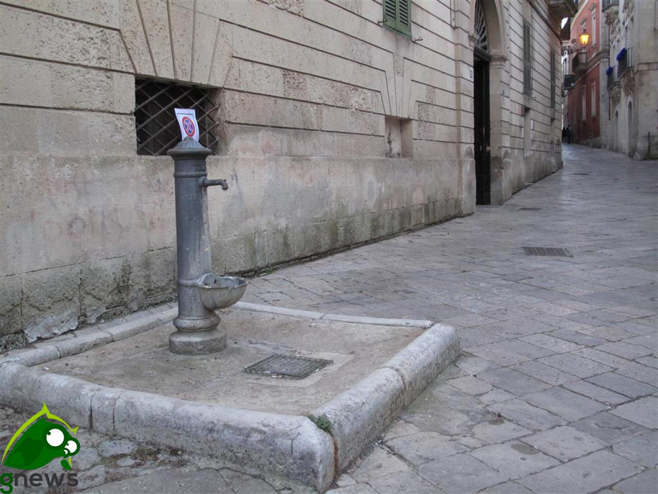 Otto ore senz'acqua nel centro di Galatina