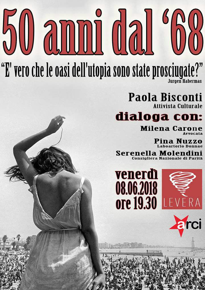 "Cinquant’anni dal ’68” "Cinquant’anni dal ’68”
