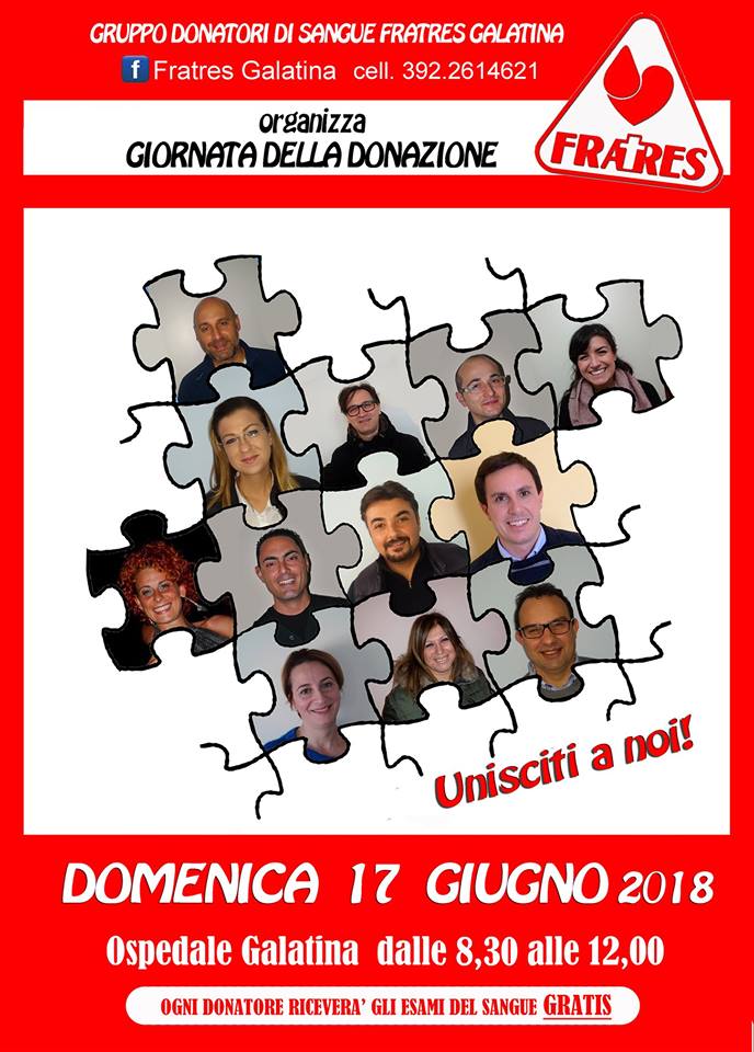 Donare il sangue con la Fratres di Galatina