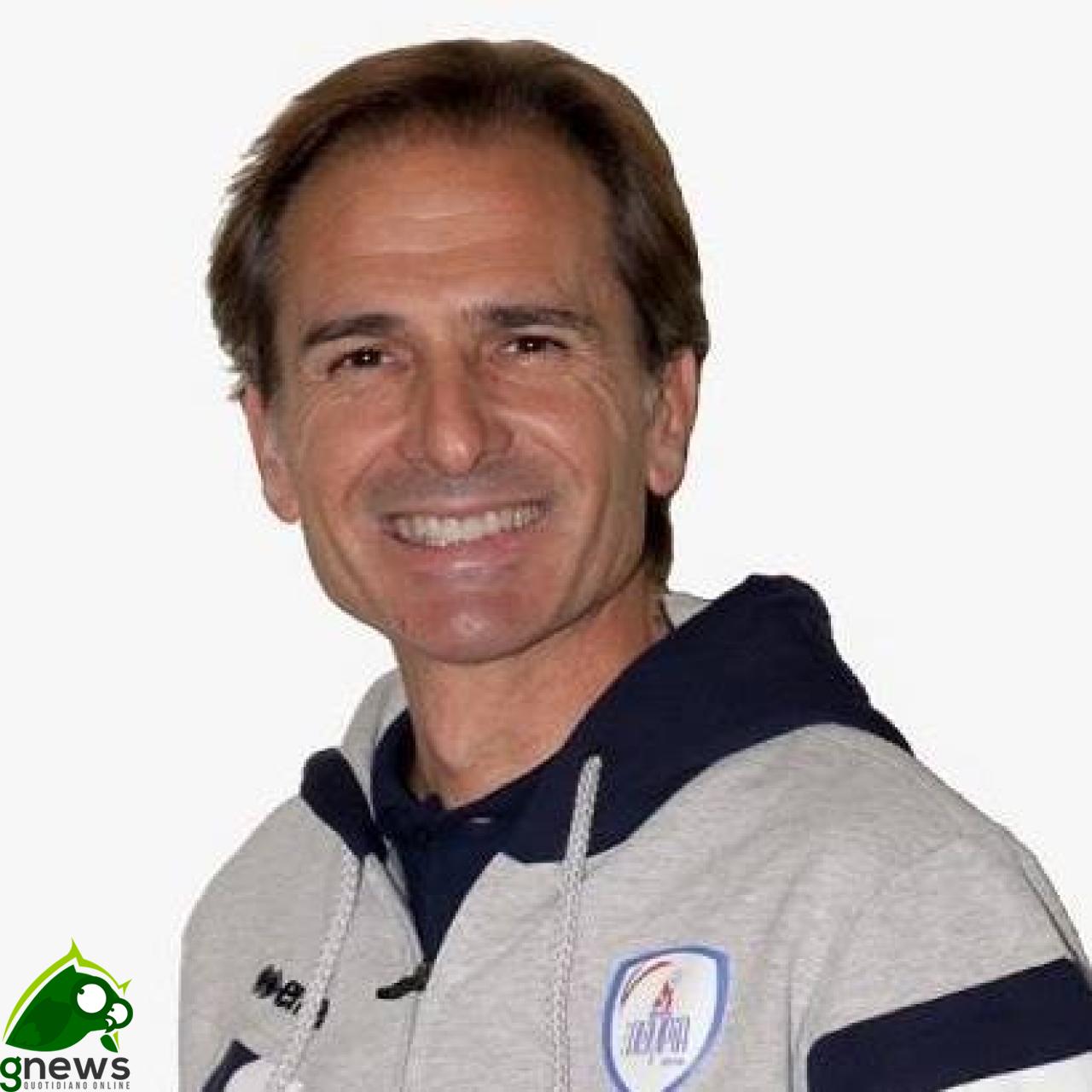  Giovanni Stomeo sulla panchina dell'Olimpia SBV Galatina in serie B