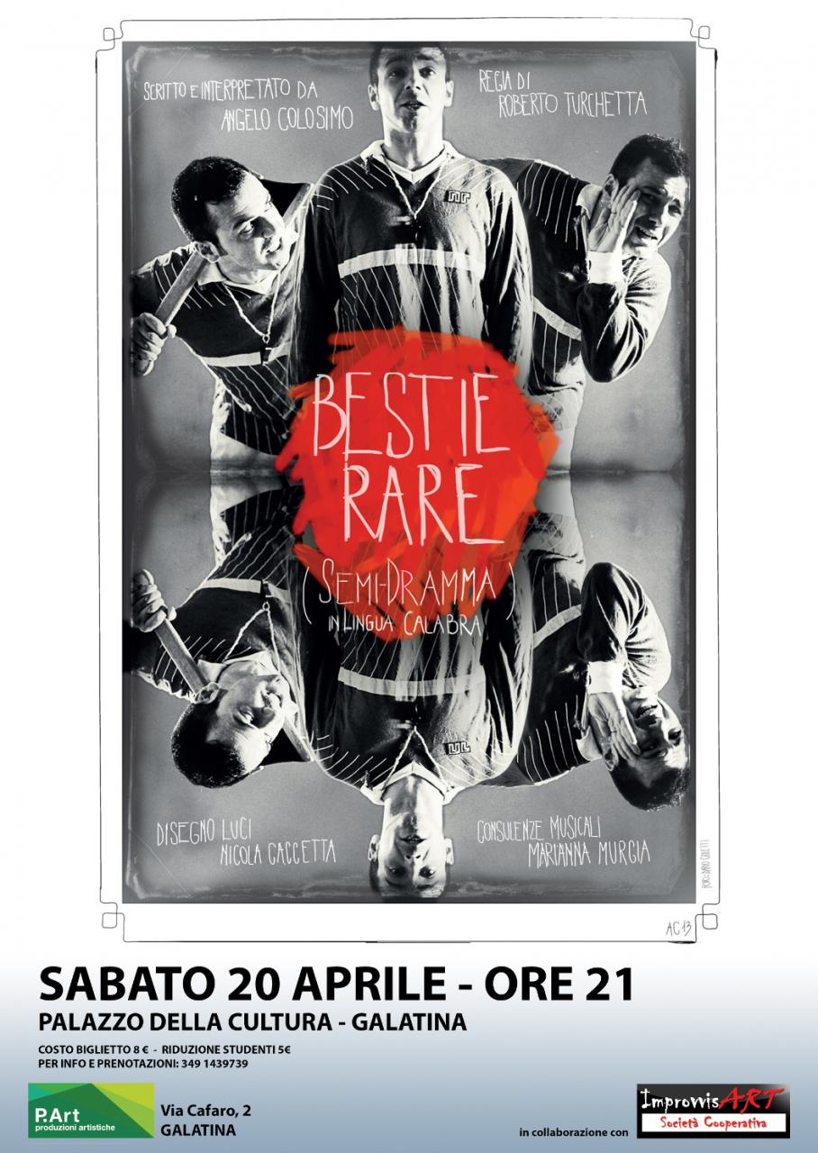 'Bestie rare', in via Cafaro 2 alle ore 21 del 20