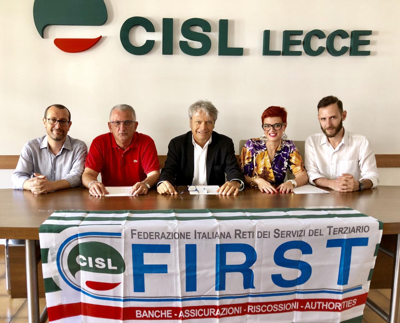 Giuseppe Colella segretario provinciale dei bancari Cisl di Lecce