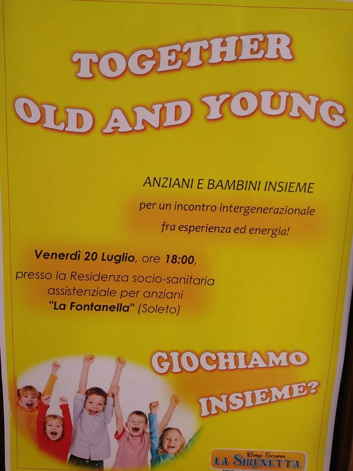 "Giochiamo insieme?" "Giochiamo insieme?"