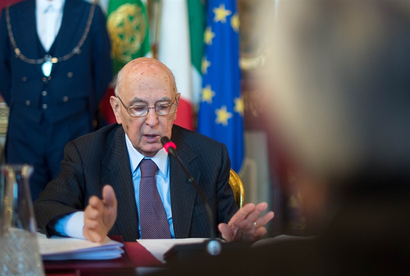 Giorgio Napolitano è il 'nuovo' Presidente della Repubblica Giorgio Napolitano è il 'nuovo' Presidente della Repubblica