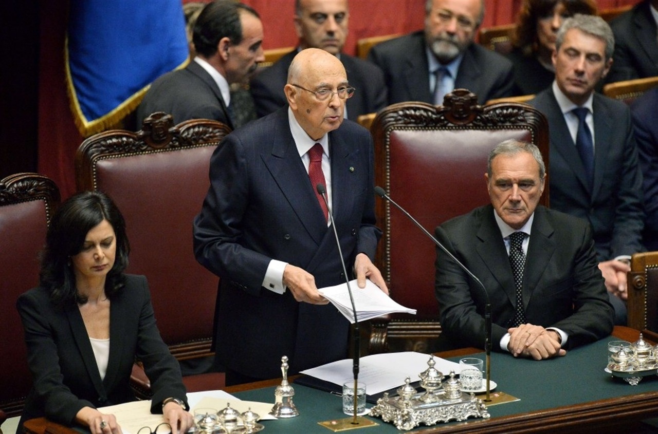 Il discorso di Giorgio Napolitano