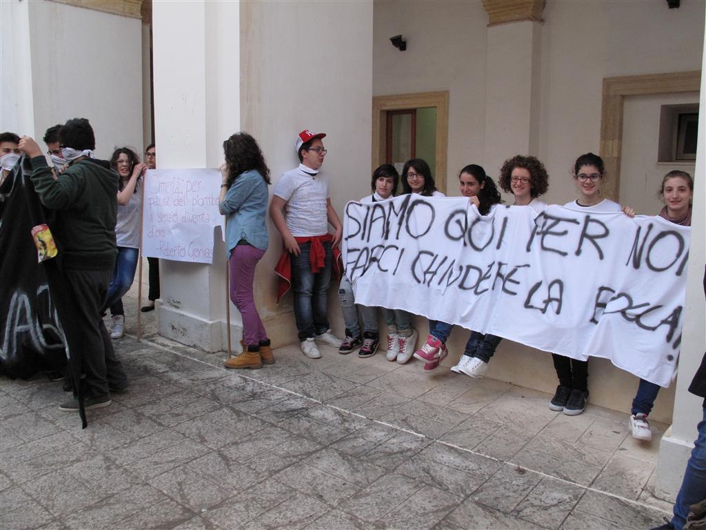 "Siamo qui per non farci chiudere la bocca"