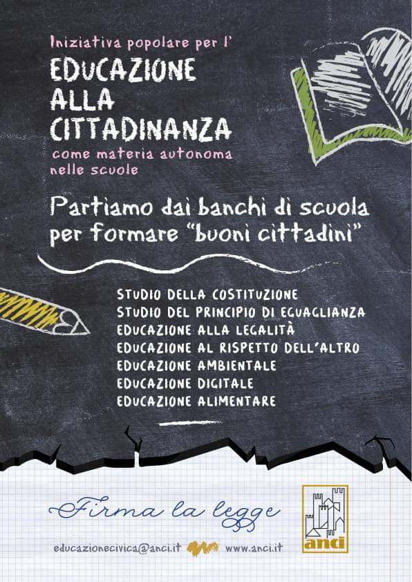#Educazioneallacittadinanza #Obiettivo50mila