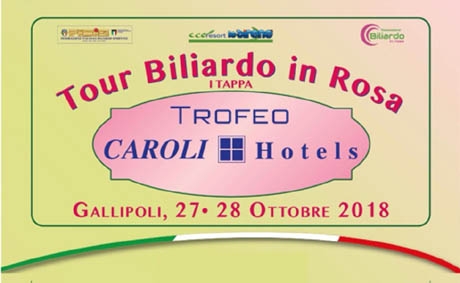 A Gallipoli la prima tappa del “Tour Biliardo in Rosa” A Gallipoli la prima tappa del “Tour Biliardo in Rosa”