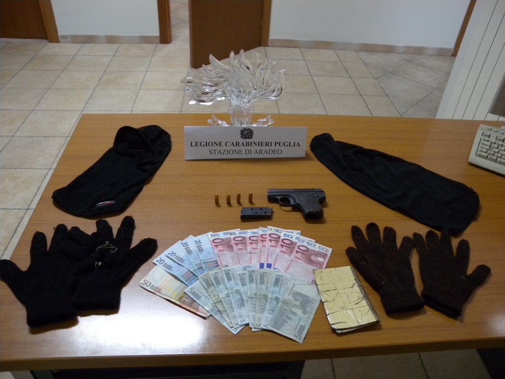 Fanno una rapina ma trovano i carabinieri. Arrestati un collepassese ed un neretino Fanno una rapina ma trovano i carabinieri. Arrestati un collepassese ed un neretino