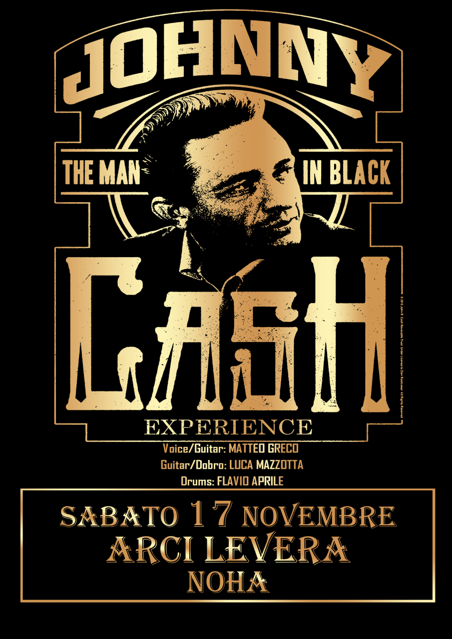 "The Man In Black", uno spettacolo al Levéra "The Man In Black", uno spettacolo al Levéra