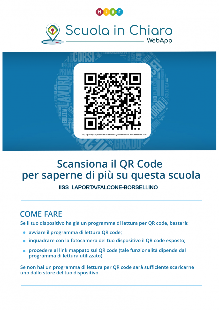 &quot;Al 'Falcone e Borsellino' siamo pronti ad accogliere ragazzi e genitori&quot;