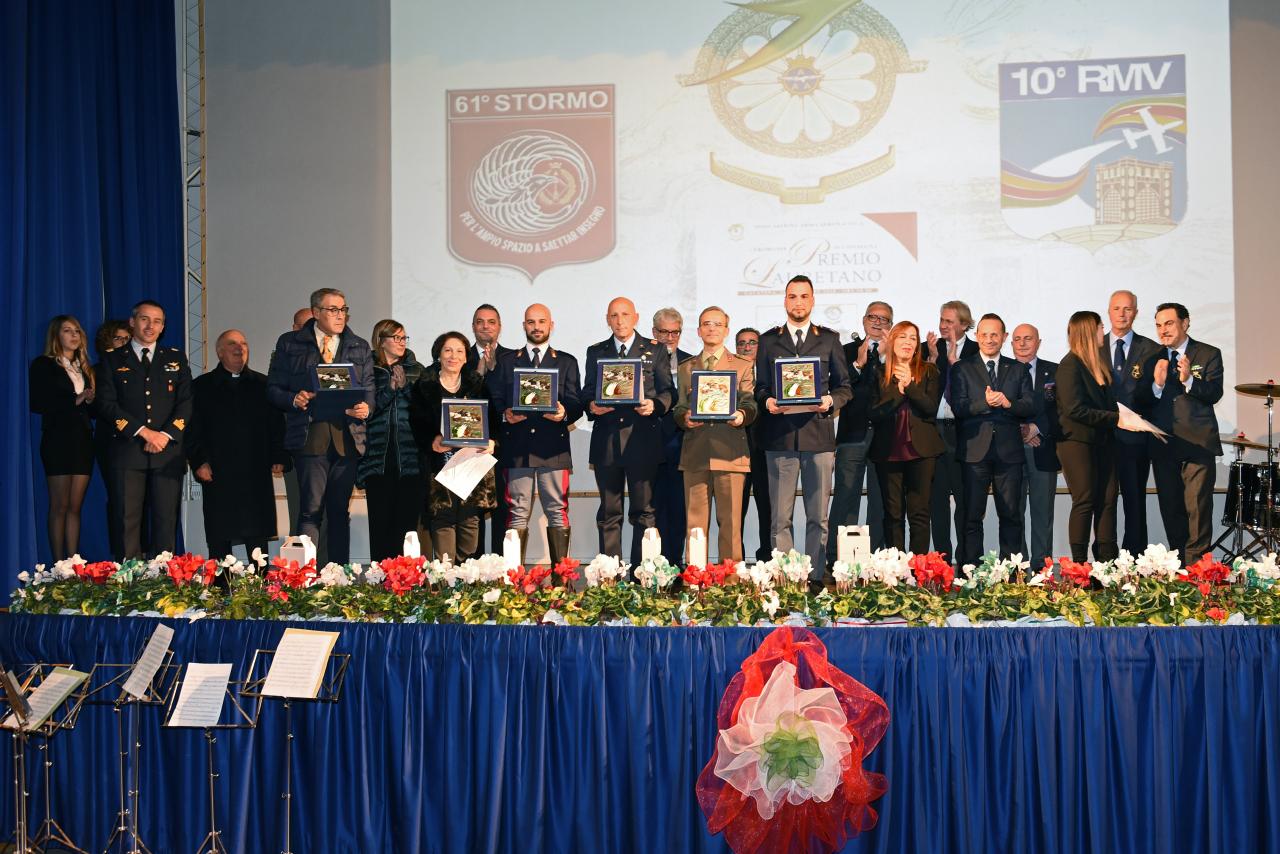 La cerimonia di consegna del 'Premio Lauretano'