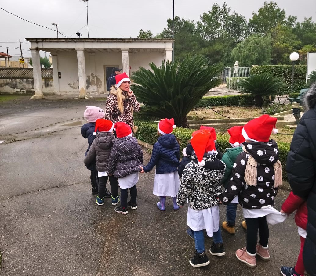 Bimbi di via Teano in visita alla Casa Galluccio