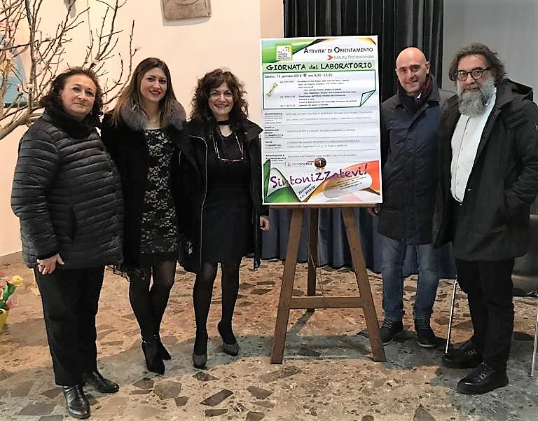 Il mondo del lavoro interessa ed emoziona i futuri studenti del Laporta/Falcone e Borsellino