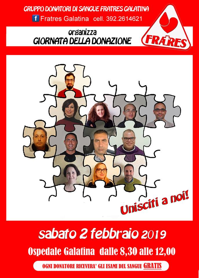 Alla Candelora si dona con la Fratres Alla Candelora si dona con la Fratres