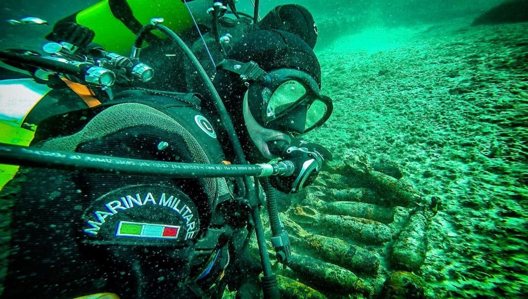 I Palombari del Gruppo Operativo Subacquei della Marina Militare neutralizzano, solo in Gennaio, oltre 1300 ordigni I Palombari del Gruppo Operativo Subacquei della Marina Militare neutralizzano, solo in Gennaio, oltre 1300 ordigni