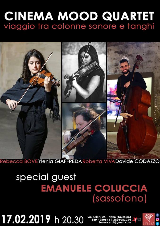 Cinema Mood Quartet a Noha Cinema Mood Quartet a Noha