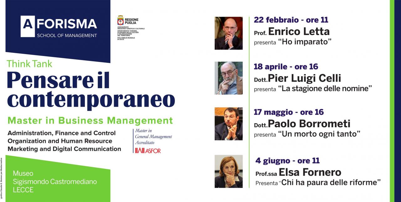 “Pensare il contemporaneo”, Enrico Letta al Castromediano “Pensare il contemporaneo”, Enrico Letta al Castromediano