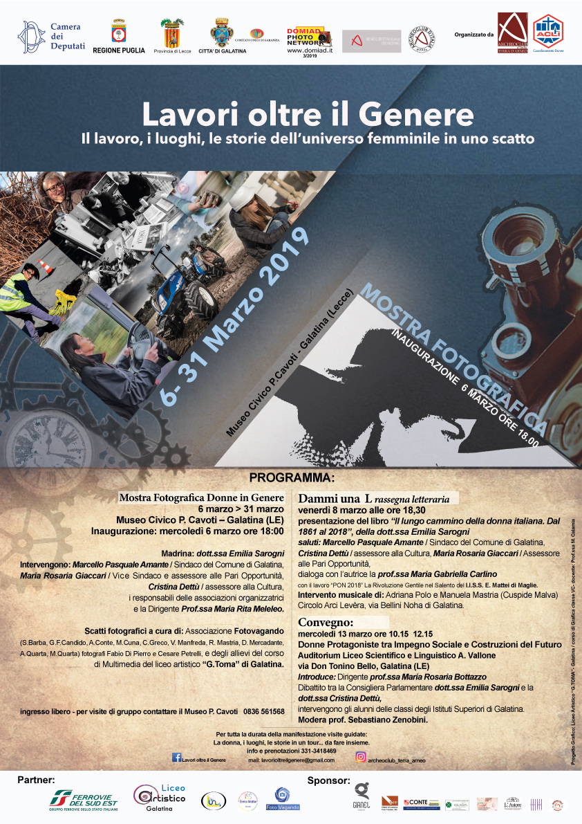“Lavori oltre il genere” “Lavori oltre il genere”
