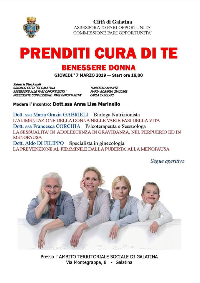 “Prenditi cura di Te” 