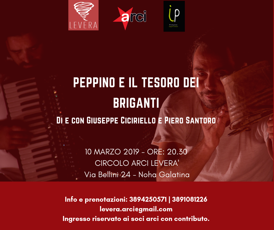"Peppino e il tesoro dei briganti" "Peppino e il tesoro dei briganti"