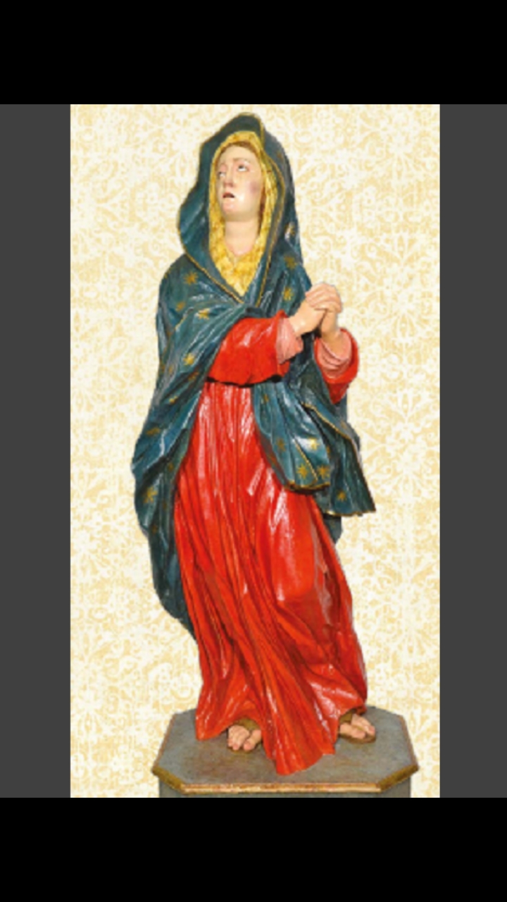 Restaurata la statua lignea policroma della Beata Vergine Addolorata