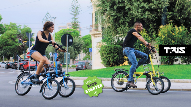 TRIS, la bicicletta elettrica a tre ruote inventata a Noha