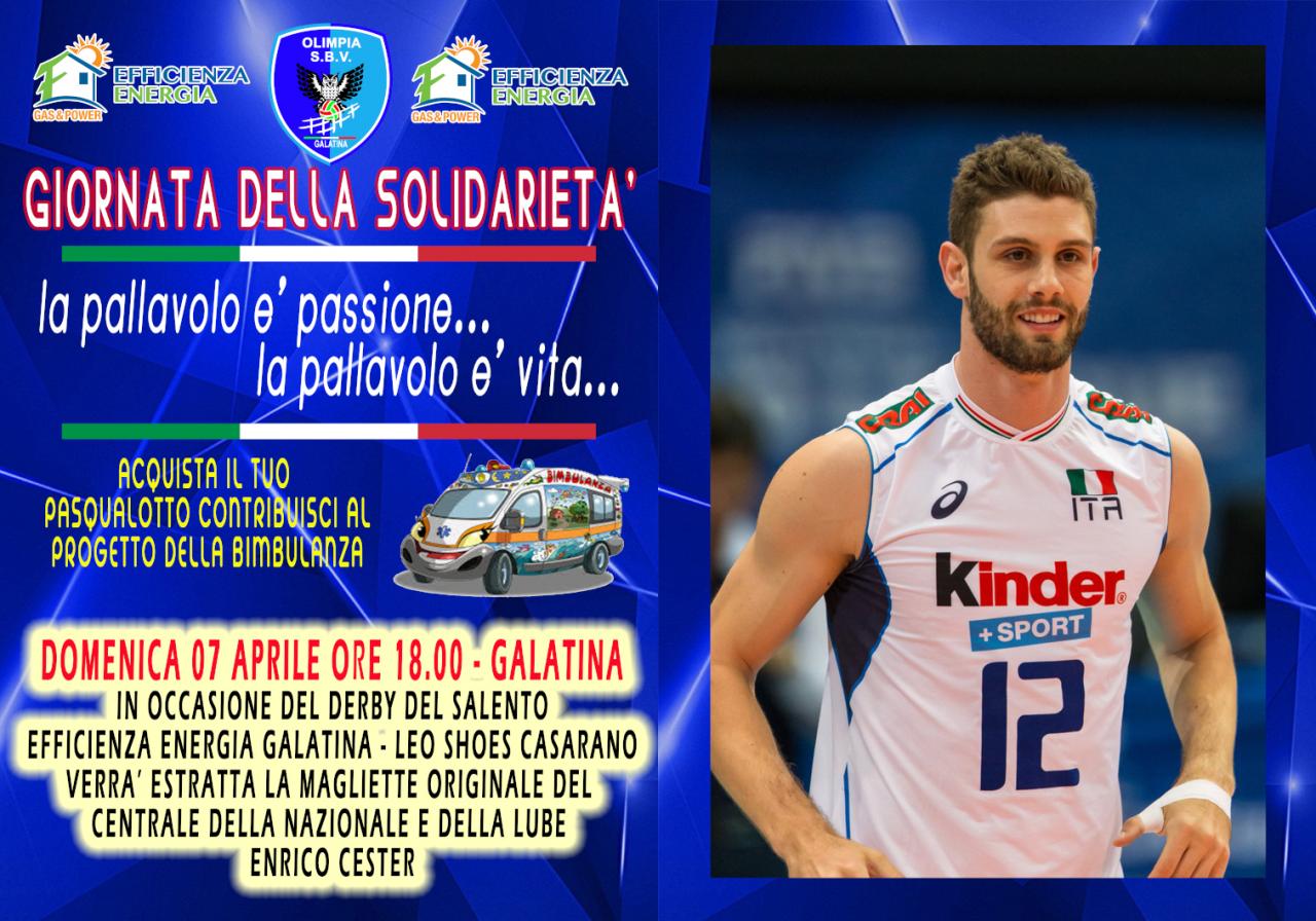 Sport e Solidarietà nel derby salentino fra Efficienza Energia e Casarano