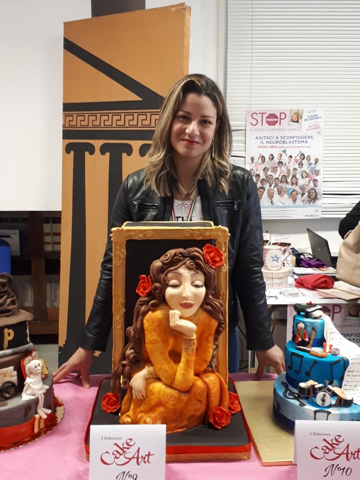 Giovane cake-artista collemetese si afferma in Calabria