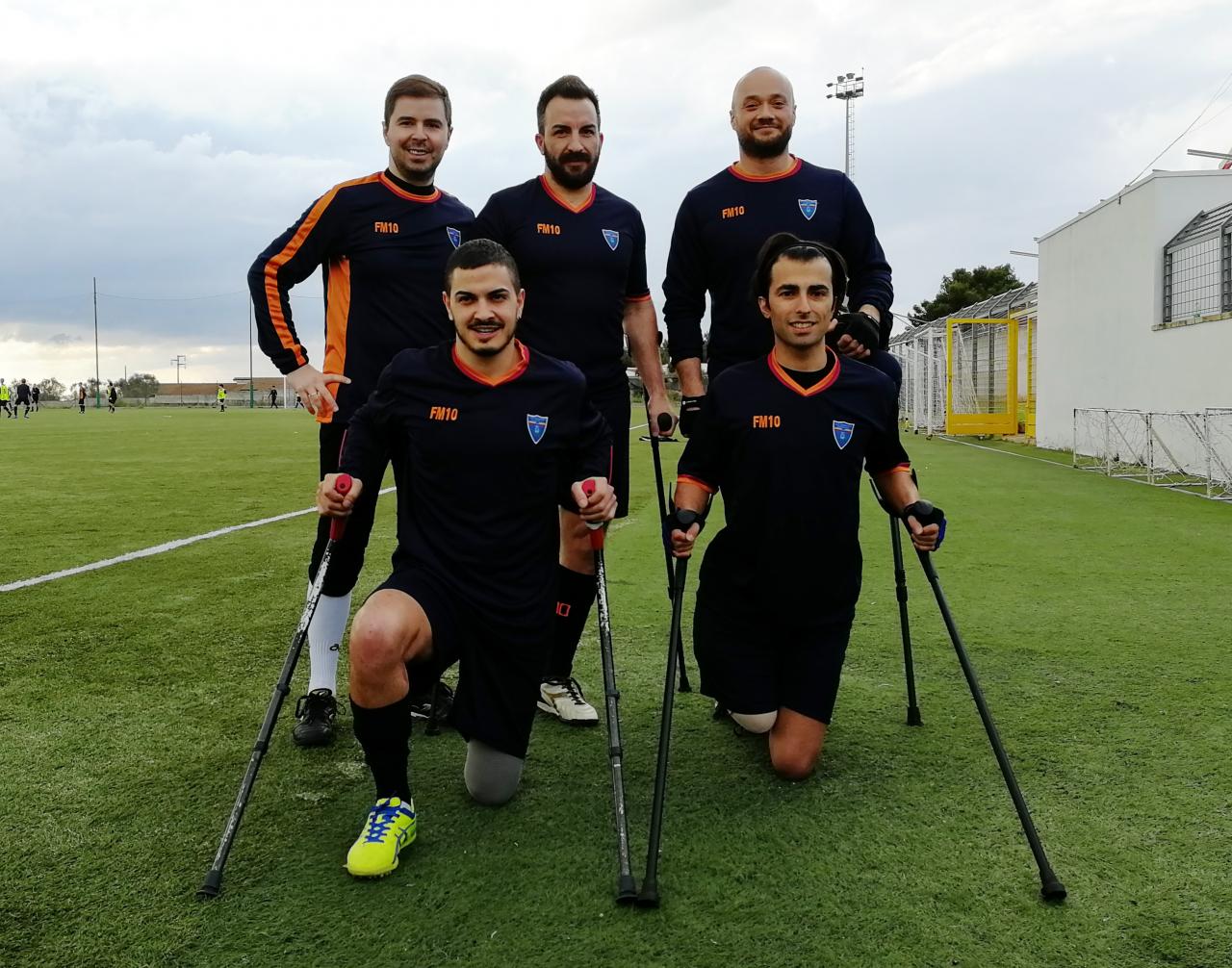 Nel nome di  “Fabrizio Miccoli” la prima Squadra di Calcio Amputati della provincia di Lecce e del Sud Italia