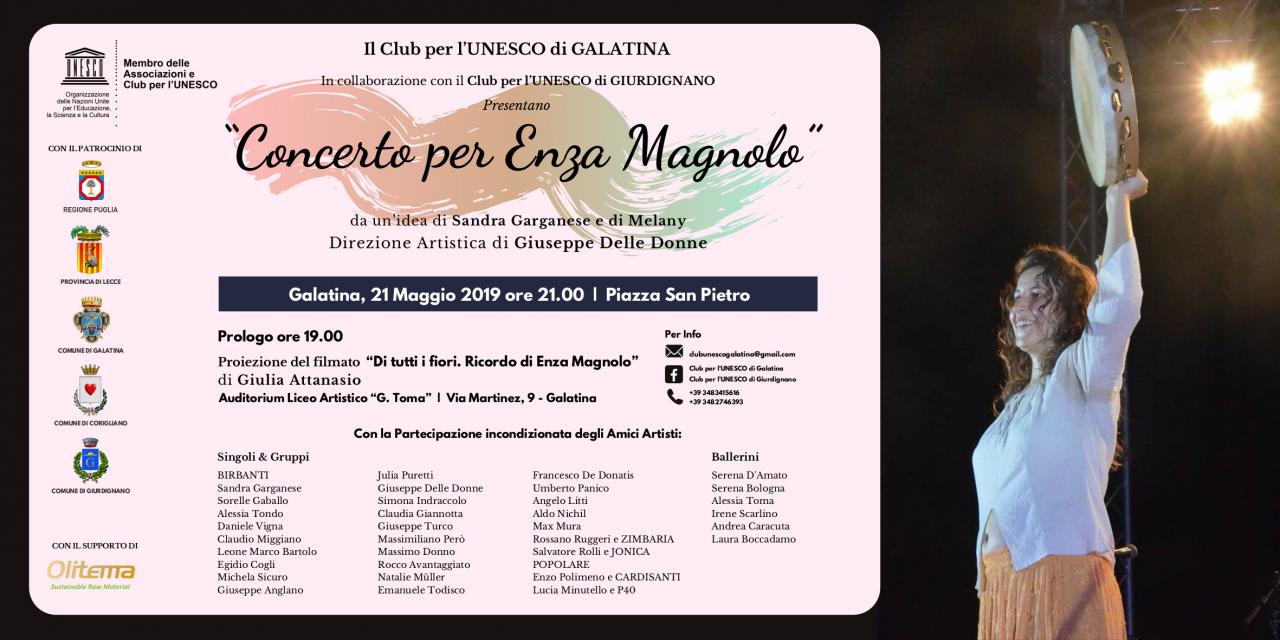 A Galatina il &quot;Concerto per Enza Magnolo&quot;