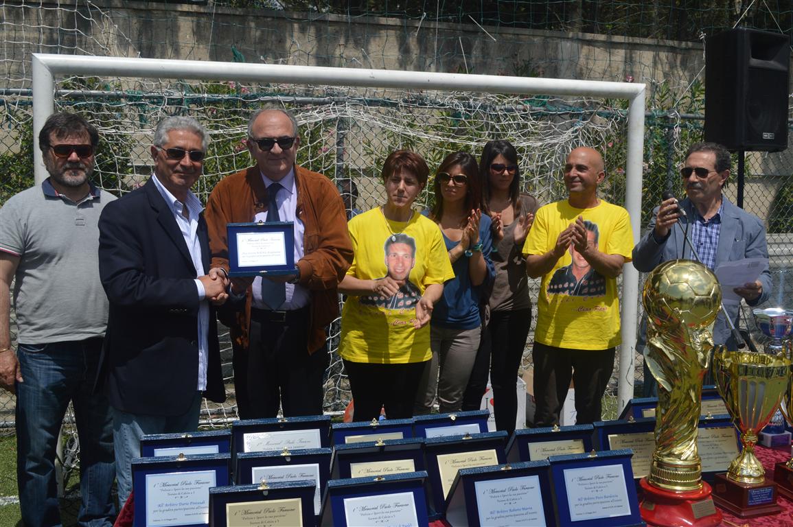 Lacrime e applausi al Memorial 'Paolo Faraone' Lacrime e applausi al Memorial 'Paolo Faraone'