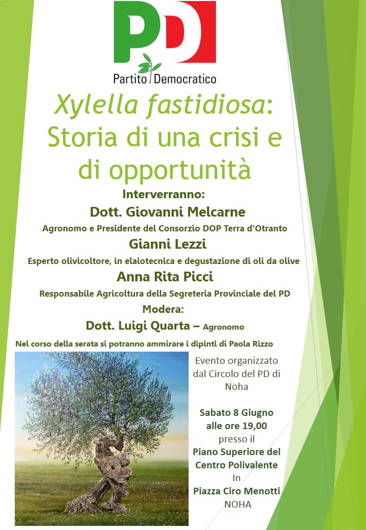 "Chiarezza sulla xylella" "Chiarezza sulla xylella"