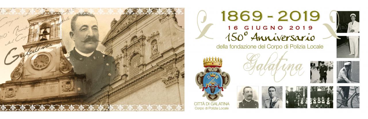 I 150 anni della Polizia Municipale di Galatina