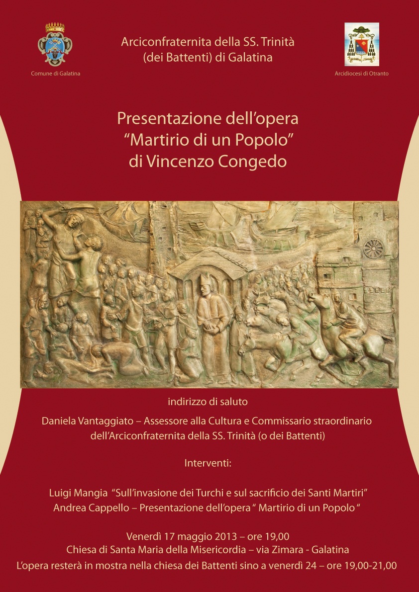 'Martirio di un popolo' 'Martirio di un popolo'