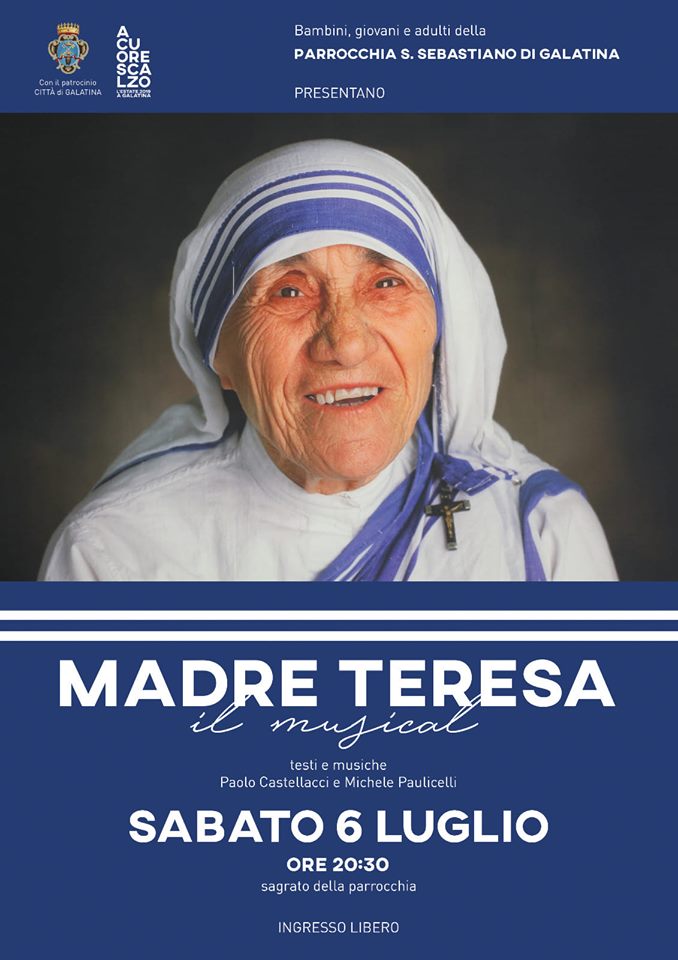 Madre Teresa, in scena la “matita di Dio” Madre Teresa, in scena la “matita di Dio”