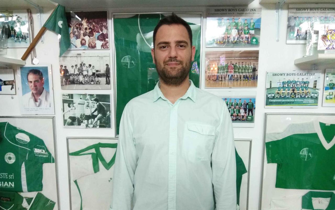 Marco Corina fra gli allenatori della Showy Marco Corina fra gli allenatori della Showy