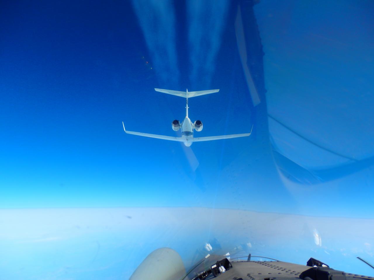 Aereo israeliano perde il contatto radio e caccia italiano lo scorta fino al confine Aereo israeliano perde il contatto radio e caccia italiano lo scorta fino al confine