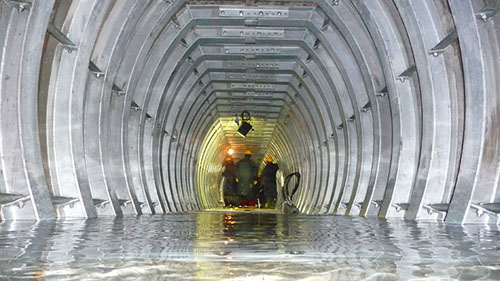 Riparate 20 perdite sul canale principale dell'Acquedotto Pugliese Riparate 20 perdite sul canale principale dell'Acquedotto Pugliese