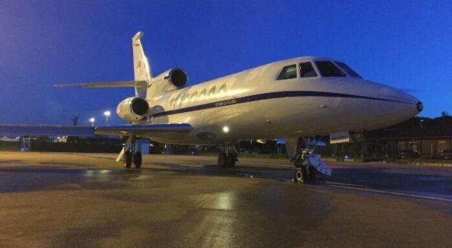 Uomo in pericolo di vita trasportato da Brindisi ad Udine con un Falcon dell'Aeronautica Militare Uomo in pericolo di vita trasportato da Brindisi ad Udine con un Falcon dell'Aeronautica Militare