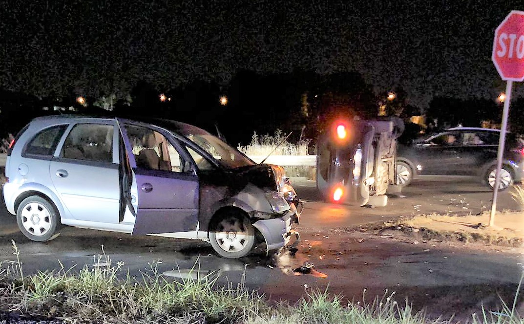 Scontro frontale fra due auto alle porte di Galatina