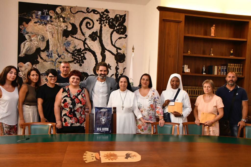 Minori disagiati allo stadio con le tessere del Comune di Lecce