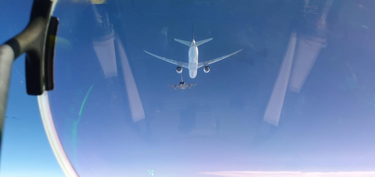  Boing777 della Saudi Airlines intercettato da due caccia decollati da Gioia del Colle