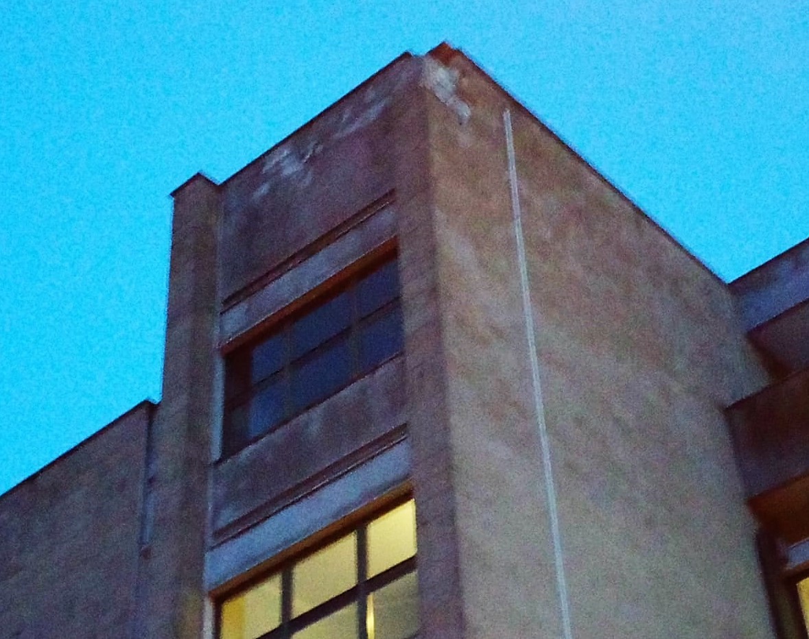 Un fulmine si abbatte sull'Ospedale di Galatina