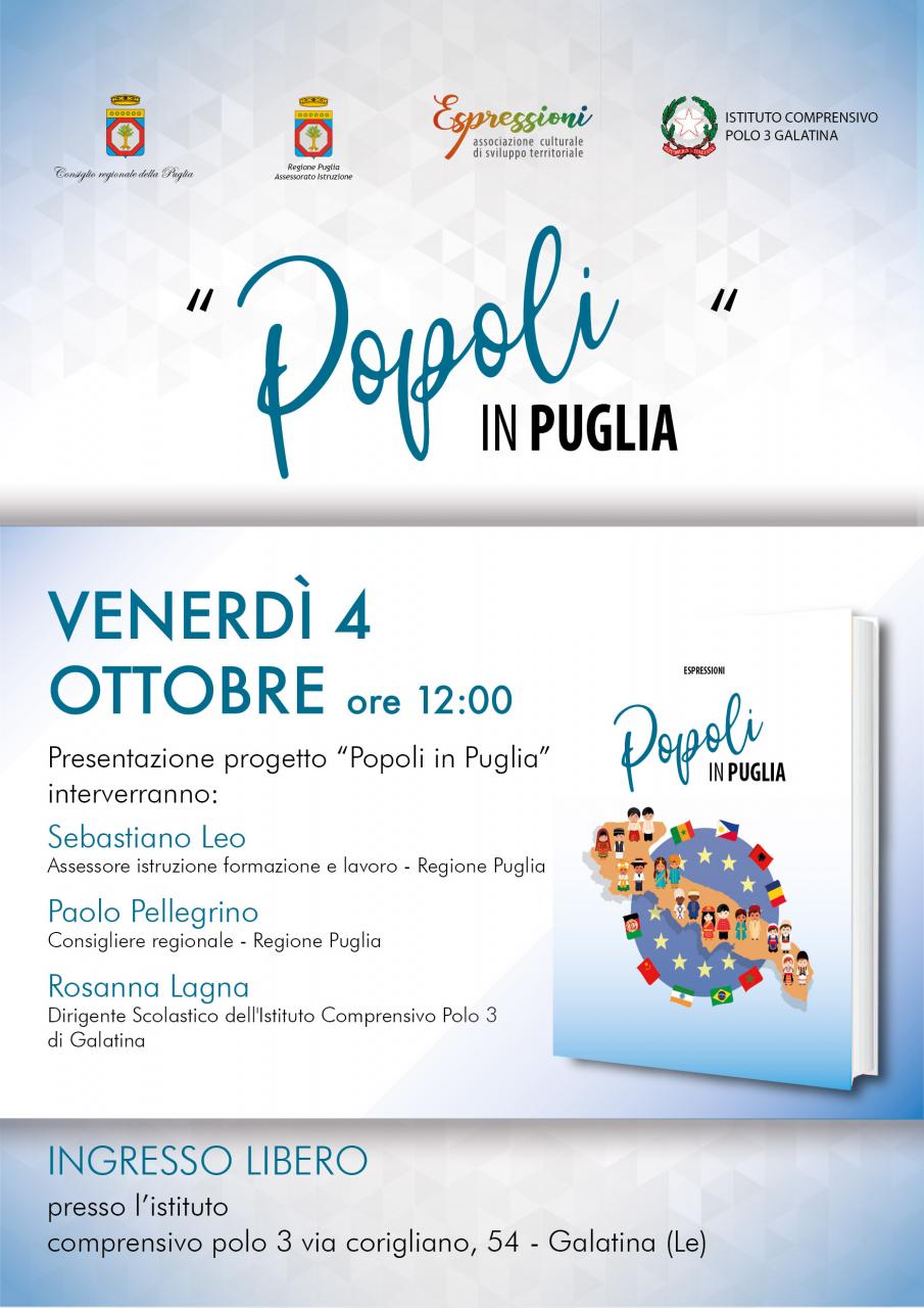 “Popoli in Puglia” “Popoli in Puglia”