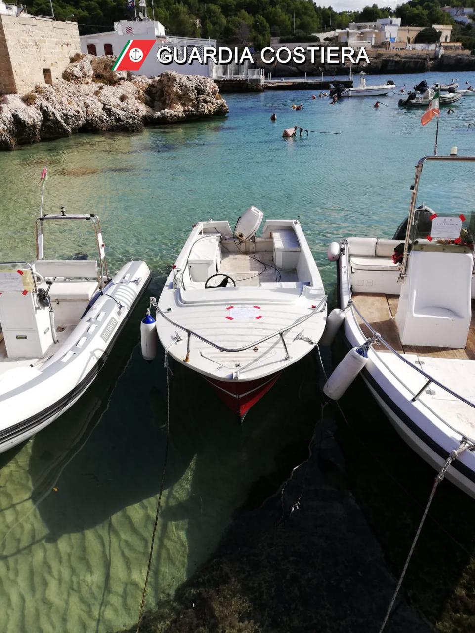 Sfrattate le barche abusivamente ormeggiate a Santa Caterina Sfrattate le barche abusivamente ormeggiate a Santa Caterina