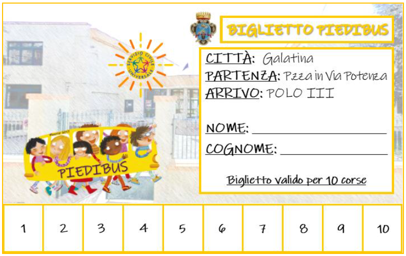 Con il Piedibus in giro per la città