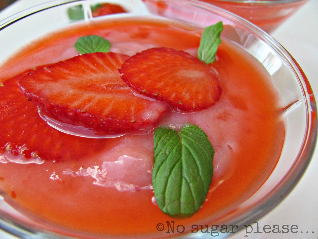 Dessert alle fragole 100% bio Dessert alle fragole 100% bio