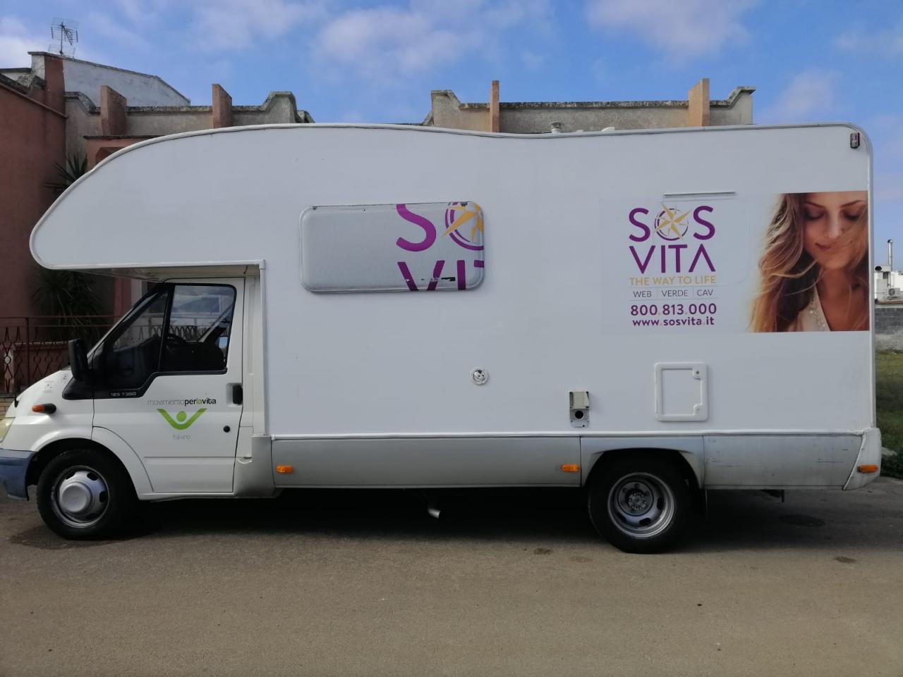'La vita in movimento', il camper arriva a Noha 'La vita in movimento', il camper arriva a Noha