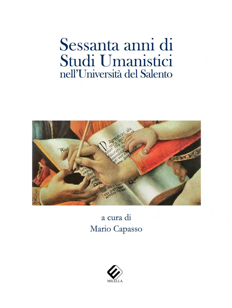 “Sessanta anni di Studi umanistici nell’Università del Salento” “Sessanta anni di Studi umanistici nell’Università del Salento”
